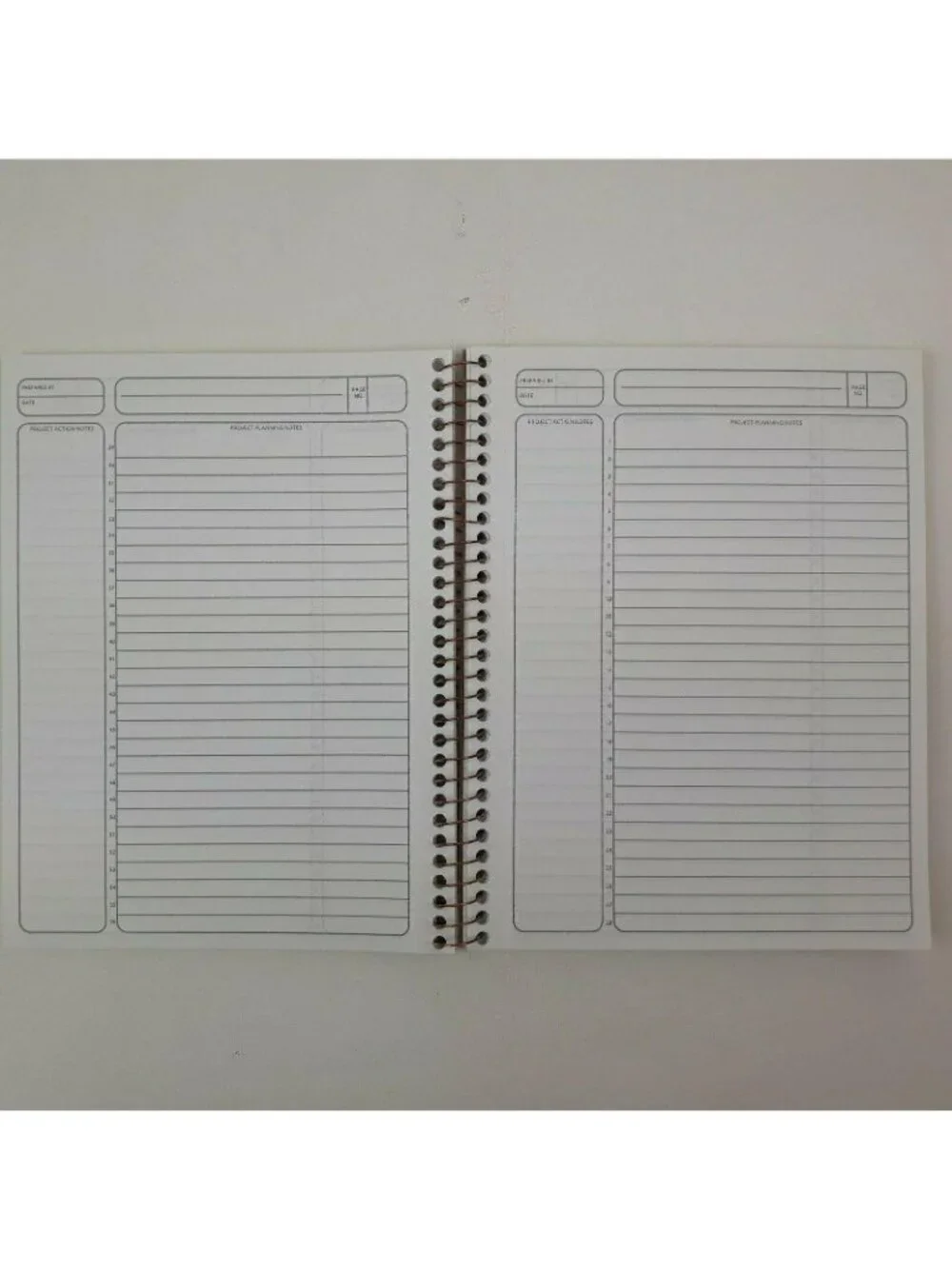 Ampad Gold Fiber Project Planner Heavyweight 84 Sheets Notebook Project Ruled